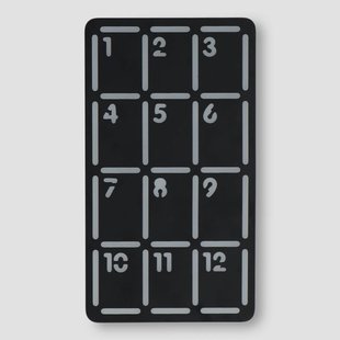 Tekenstencil. Voor bullet planner