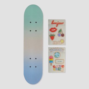 Skateboard. Met stickers