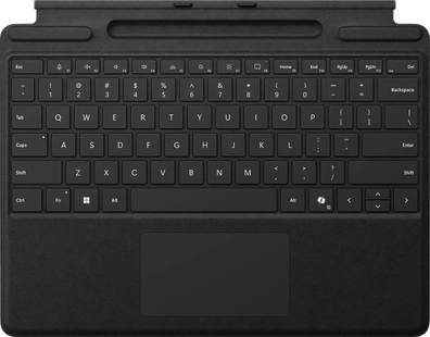 Microsoft Surface Pro Type Cover 13 Inch met penopslag Zwart Qwerty