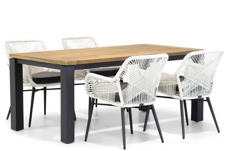 Lifestyle Advance/Veneto 180 cm dining tuinset 5-delig
