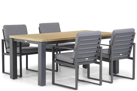 Santika Zaga/Veneto 180 cm dining tuinset 5-delig