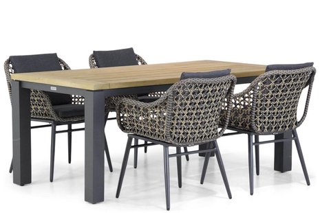Lifestyle Dolphin/Veneto 180 cm dining tuinset 5-delig