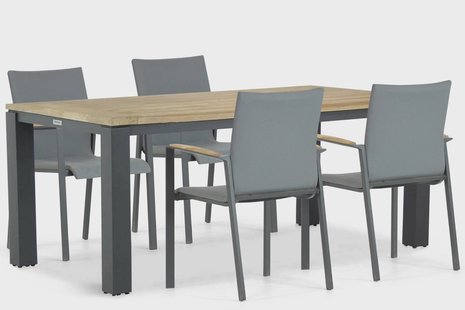 Lifestyle Brandon/Veneto 180 cm dining tuinset 5-delig