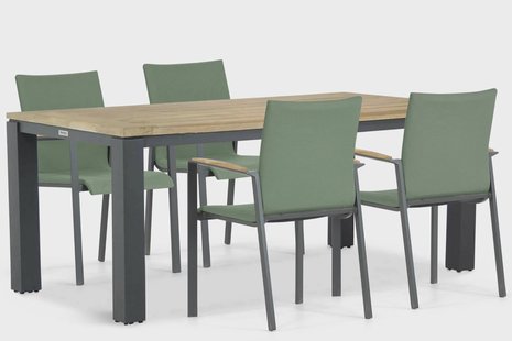 Lifestyle Brandon/Veneto 180 cm dining tuinset 5-delig