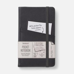 Bookaroo A6 pocket notebook- Black