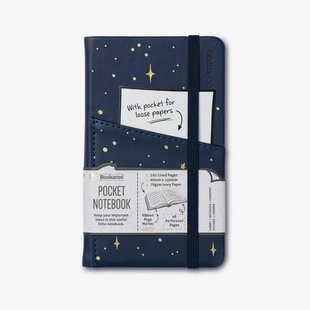 Bookaroo A6 pocket notebook- Moon & Stars