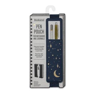 Bookaroo Pen Pouch - Moon & Stars
