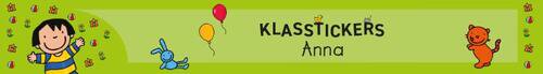 Klasstickers Anna