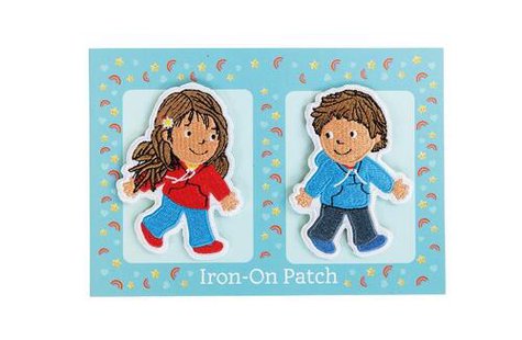 Strijkapplicatie Luuk en Lotje