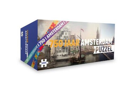 Puzzel 750 jaar Amsterdam