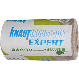 Knauf Expert - Dak Isolatie - Glaswol - 125mm - Rd Waarde 3,55m² K/w - 2,58m²