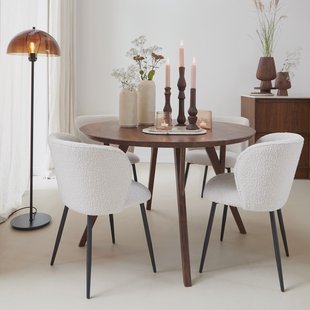 Light & Living Ronde Eettafel 'Quenza' Acaciahout, 120cm