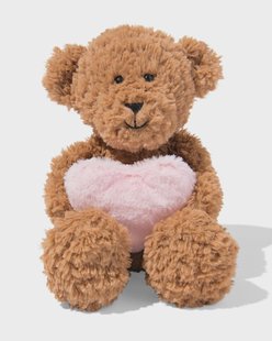 HEMA Knuffelbeer 14x14x20cm met cadeauvakje