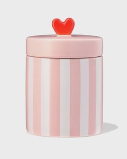 HEMA Koekjespot ⌀10x15cm keramiek liefde