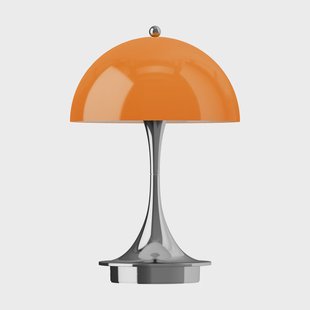 Louis Poulsen Panthella 160 Portable v3 tafellamp Original Opal Orange