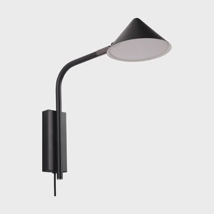 Watt & Veke Kuro wandlamp Black, Ø14x32 cm, wall