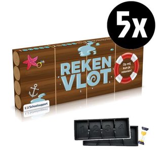 Rekenvlot Leitnerbox 5-Set incl. zandlopers