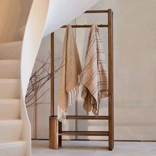 Light & Living Kledingrek / Staande Kapstok 'Gaios' Acaciahout, 180 x 85cm
