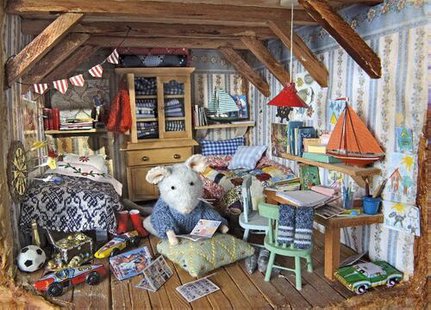 Puzzel (200 stukjes): Het Muizenhuis, The Mouse Mansion, Schaap & Muis Beheer B.V.