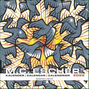 M.C. Escher maandkalender 2026