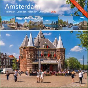 Amsterdam maandkalender 2026