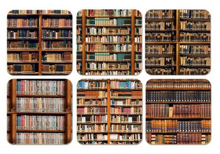 Onderzetters Boeken Kloosterbibliotheek
