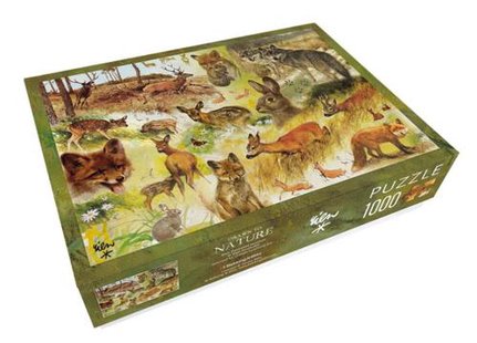 Puzzel 1.000 st Drawn to Nature Rien Poortvliet