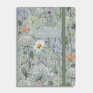 Agenda Soft Pocket A6 D2 25/26 Weidebloemen
