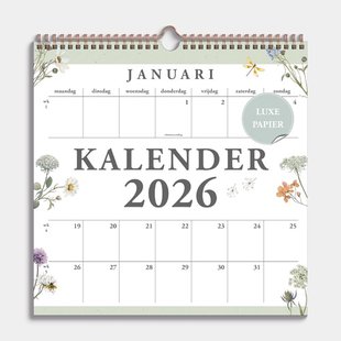 Jaarkalender Weidebloemen 2026