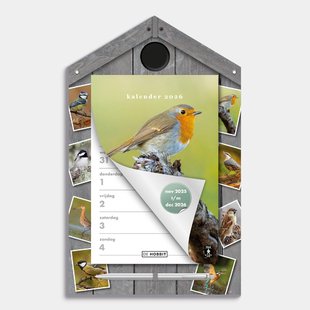 Weekscheurkalender Vogels 2026