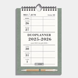 Duoplanner D2 25/26 Groen