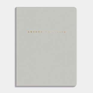 Agenda A5 Flex 25/26 Washed kraft lichtgrijs