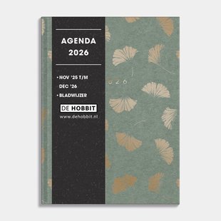 Pocket Agenda 2026 A6 Grinko Goud