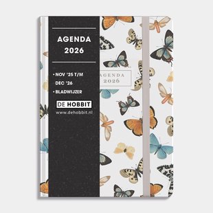 Soft Pocket Agenda 2026 A6 Vlinders