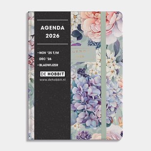 Soft Pocket Agenda 2026 A6 Hortensia