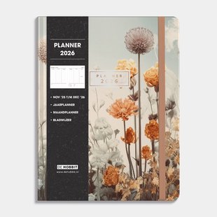 Weekplanner 2026 A4+ Veldbloemen