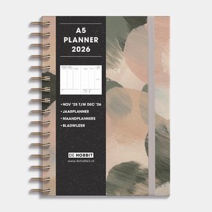 Planner 2026 A5 Verfstructuur