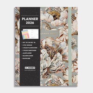 Luxe Weekplanner 2026 A5+ Tijgerlelie