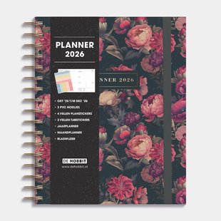 Luxe Weekplanner 2026 A5+ Klassieke Rozen