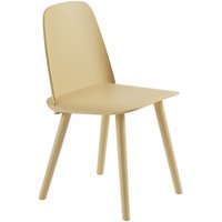 Muuto Nerd eetkamerstoel - sand yellow