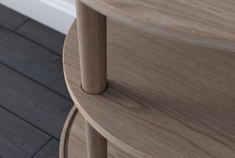 UMAGE Audacious vitrine - stofroze - eiken