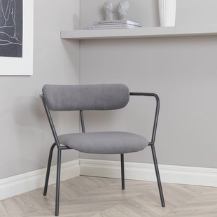 Nohr Fauteuil 'Traver' Rib, kleur Grijs