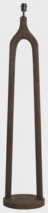 Light & Living Vloerlamp 'Xitta' Mangohout, 135cm, kleur Donkerbruin (excl. kap)