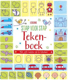 Stap voor stap tekenboek