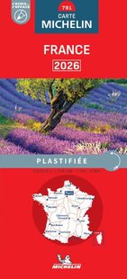 Michelin Wegenkaart 791 Frankrijk geplastificeerd 2026
