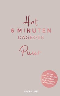 Het 6 minuten dagboek Puur - Beige