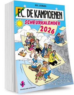 F.C. De Kampioenen scheurkalender 2026