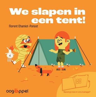 We slapen in een tent