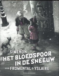 Het bloedspoor in de sneeuw