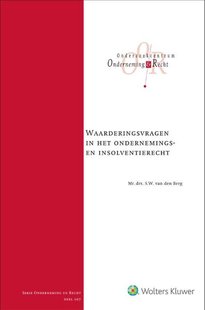 Waarderingsvragen in het ondernemings- en insolventierecht